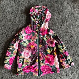 Posh Peanut Floral Reversible Jacket